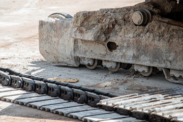 Excavator chain hi-res stock photography and images
