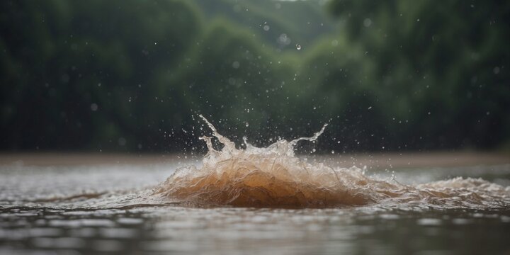 Disaster disaster hurricane deluge river water flood palm natural typhoon travel.