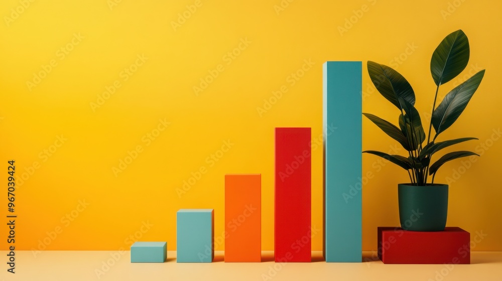 Poster graph on the table
