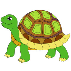 Obraz premium tortoise vector art, tortoise illustration, graphics tortoise icon