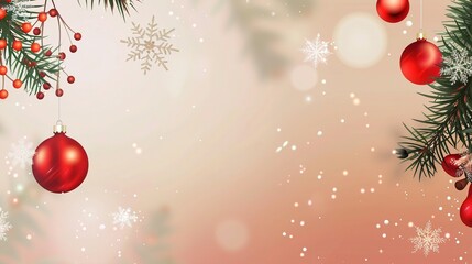 A captivating background for a poster that combines the essence of New Year's Day and Christmas. The background might feature elements like fireworks for New Year's and Christmas trees