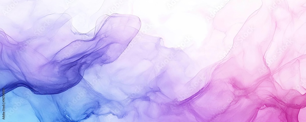 Poster a vibrant blend of soft pastel colors creating an abstract artistic background, perfect for modern d