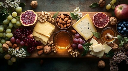 Autumn Inspired Charcuterie Board with Assorted Delights
