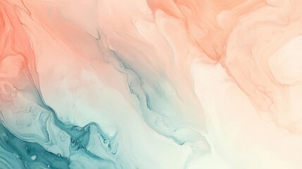 Fototapeta premium A serene abstract background featuring soft pastel hues, ideal for design, art, and relaxation themes.