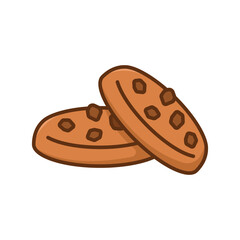 cookies icon vector design template simple and clean