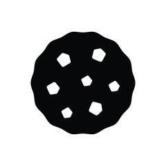 cookies icon vector design template simple and clean