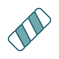 marshmallow icon vector design template simple and clean