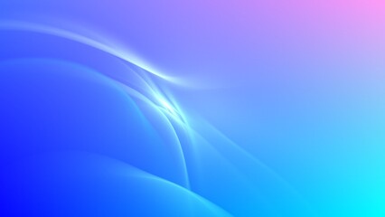 Naklejka premium sanfte leuchtende organische Formen - Licht, Energie, Reaktion, Elektrizität, dynamisch, Technologie, Wissenschaft, energievoll, brilliant, Hintergrund, blau, violett, lila 