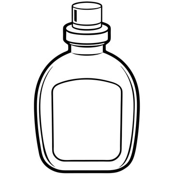 recommend clip art: lotion balm outline coloring book page line art illustration digital drawing
                    