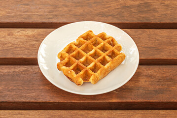  Belgian waffles are known for being denser and sweeter than traditional waffles