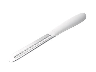 Fototapeta premium a white knife with a white handle