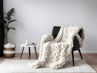 white chair in a room