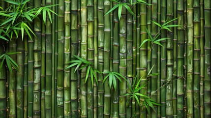 Fototapeta premium Bamboo texture background coming from natural