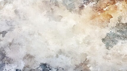 Fototapeta premium A watercolor art backdrop showcasing an aged paper texture with marble and stone-like effects