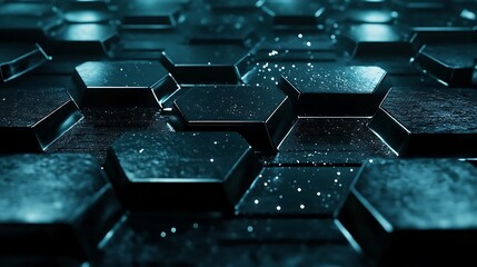 Obraz premium Abstract Hexagon Pattern