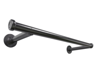 Gym pull up bar. Isolated PNG