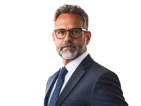 a man in a suit and tie