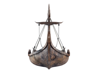 Keel boat. Isolated PNG