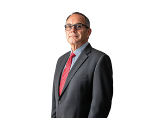 a man in a suit and tie