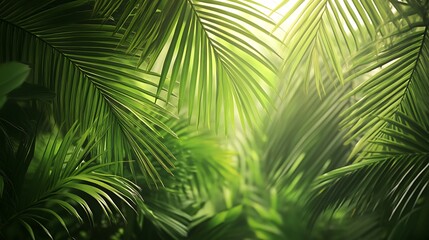 Tropical Leaf Background