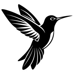 Obraz premium Hornbill bird vector design on a white background