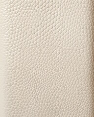 Obraz premium White leather close-up texture flat lay background
