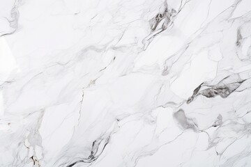 Obraz premium White marble stone close-up panoramic texture flat lay background