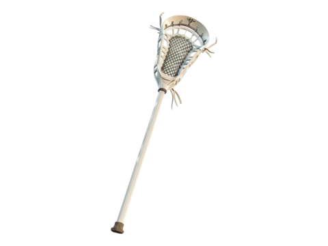 Lacrosse stick. Isolated PNG