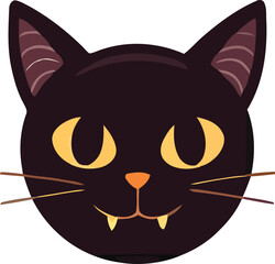 Halloween-themed emoji face 