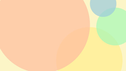 Overlapping circles background with modern gradient poster background vector set. Minimalist style cover template with monotone perspective geometric prism shapes