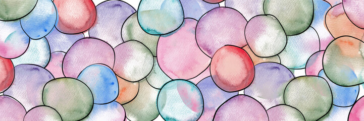 Art wallpaper. Modern creative design watercolor texture for home decor, banners, and prints. Vector illustration.