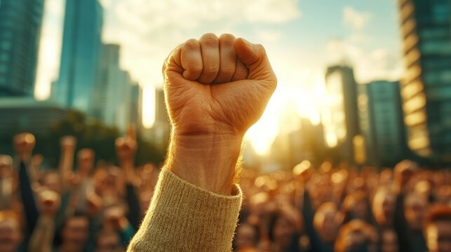 Resisting Neoliberal Policies: The Fist as a Symbol of Opposition to Privatization and Public Welfare Erosion