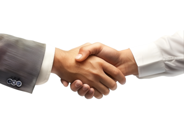 handshake between two businessmen
