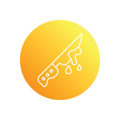 Knife vector icon