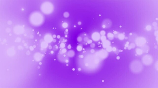Purple color blur and defocused particles modern futuristic background 