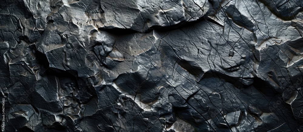 Poster natural background with a rough vulcan stone texture and copy space image
