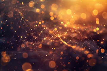 A close-up shot of multiple light bulbs