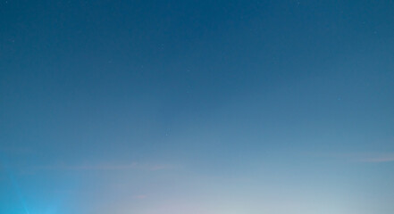 Abstract of stars moving slowly at night background