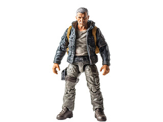 a toy figure of a man