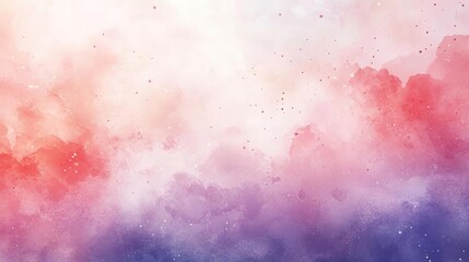 Obraz premium A stunning abstract watercolor background featuring soft hues of pink, purple, and white, perfect for creating a peaceful atmosphere.