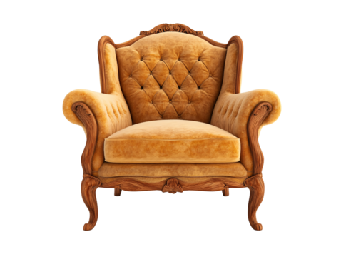 a close up of a chair