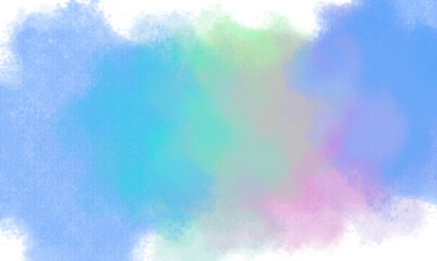 Transparent watercolor colorful clouds explosion. Paint stains watercolor explosion overlay effect. Paint brush strokes explosion, color smoke explosion. Png file