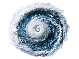 Fototapeta premium a hurricane in the sky