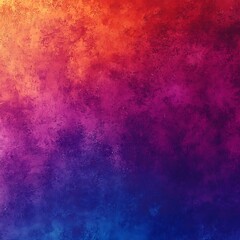 Fototapeta premium Bright gradient background with colorful grains. It represents a mix of energy, movement, fun and liveliness with the grain of old 