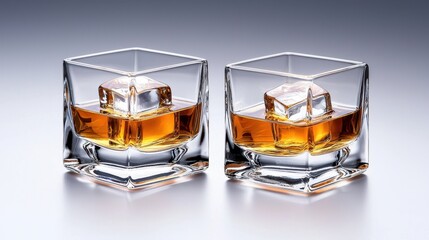 Distinguished Whiskey Appreciation - A Luxurious Tribute to the Classic Elixir of Refinement