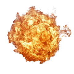 Obraz premium Fireball. transparent background 