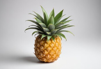 Fototapeta premium pineapple on white background