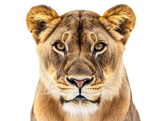 Obraz premium a close up of a lion