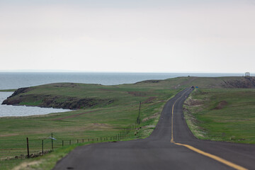 road to the sea