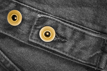 Gloden clothes buttons